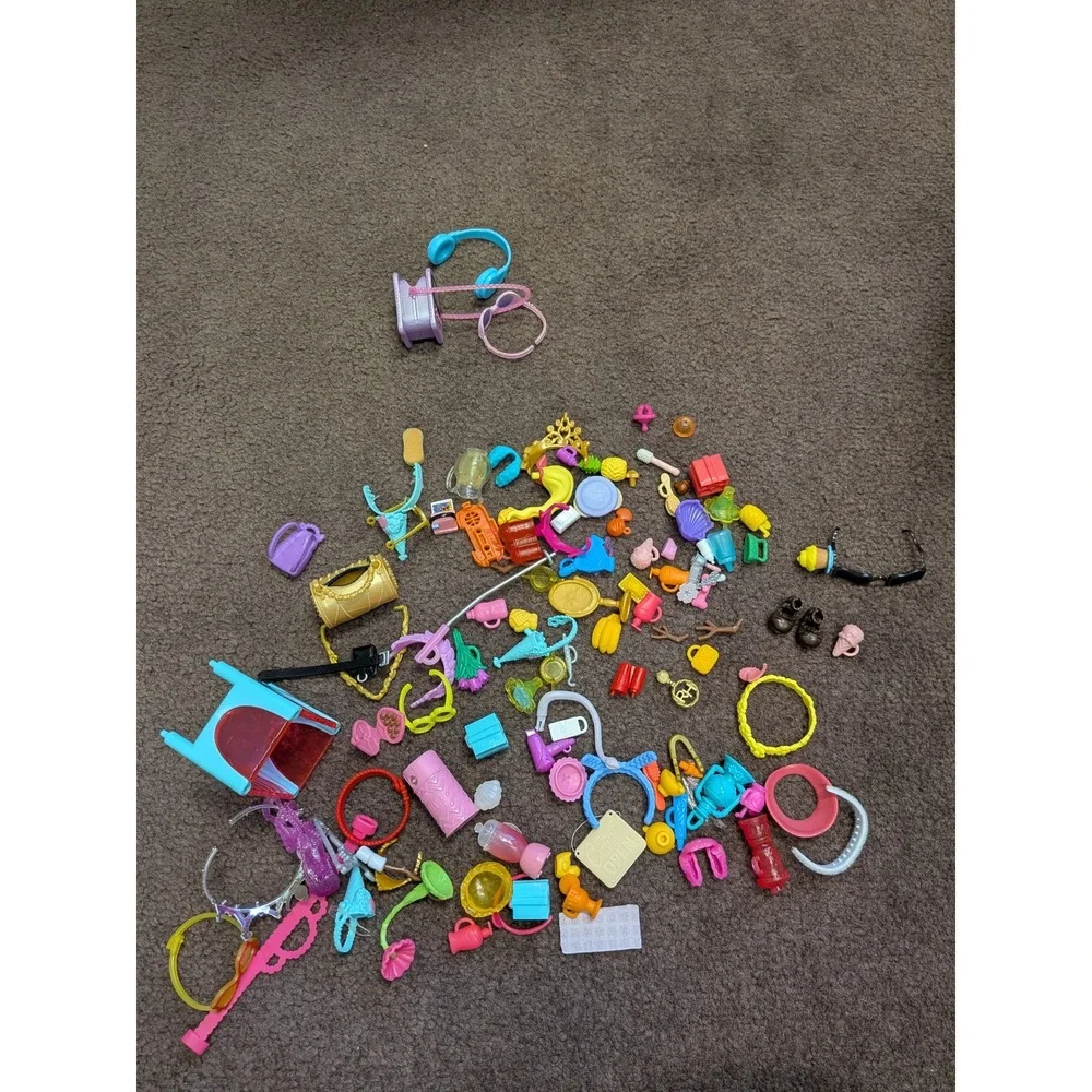 Polly Pocket‎ Fashion Boutique Playset Mattel 2000s Polly Dolls Lot